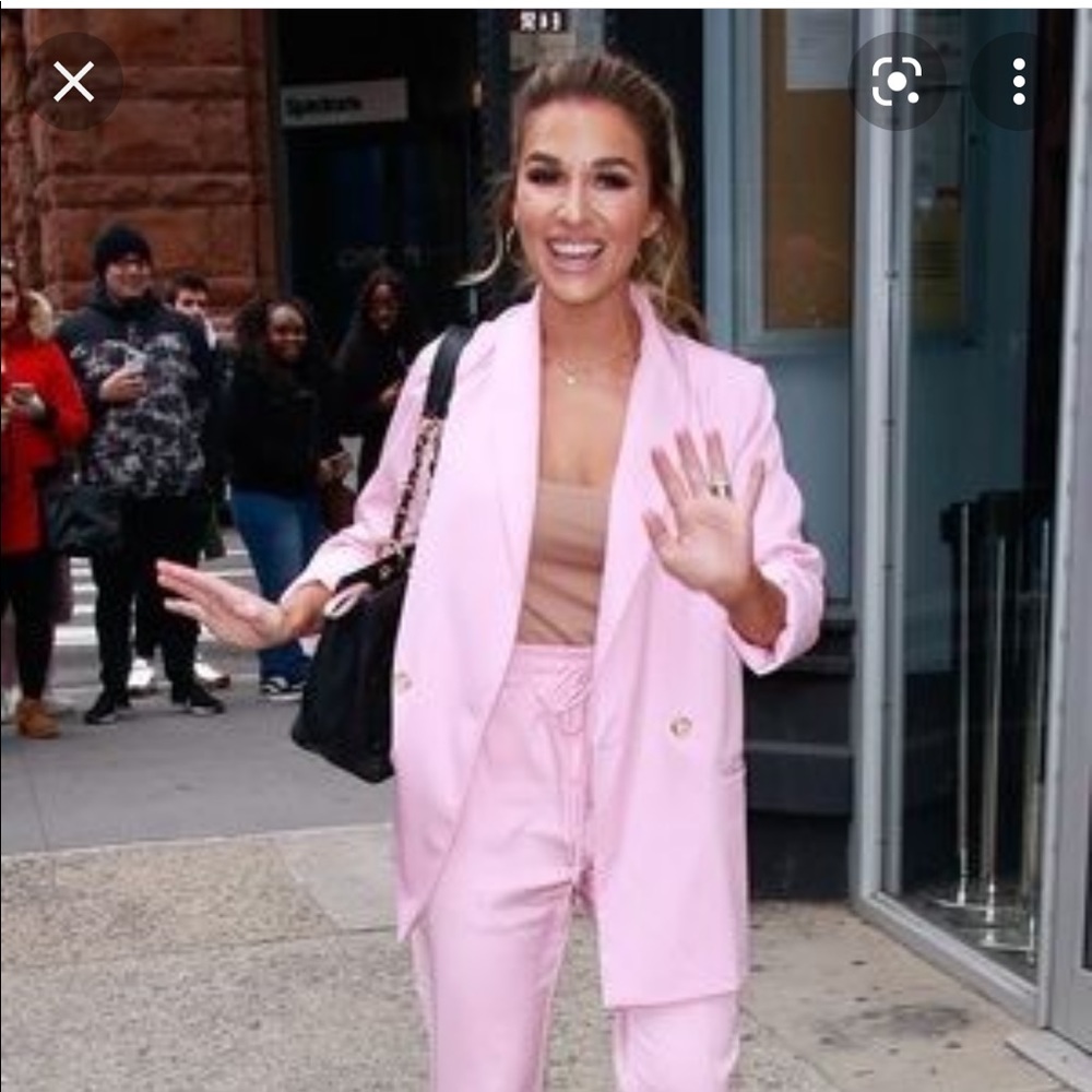 Kittenish Pink Blazer